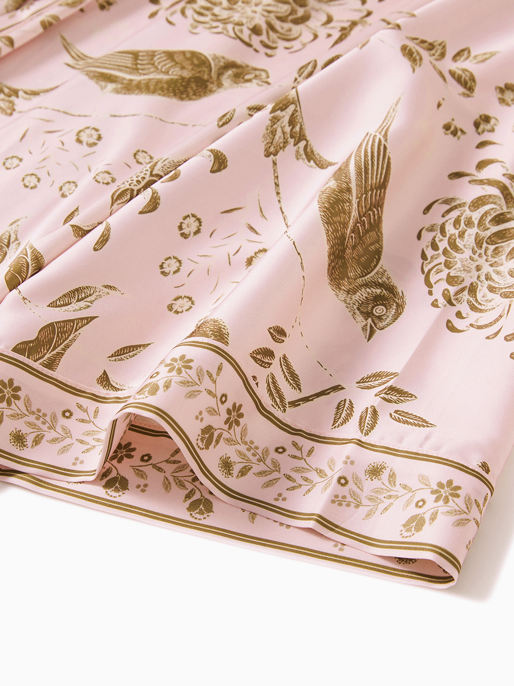 Amber Bloom Garden Robe
