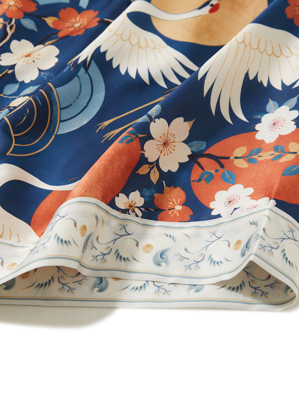 Moonlit Crane Robe