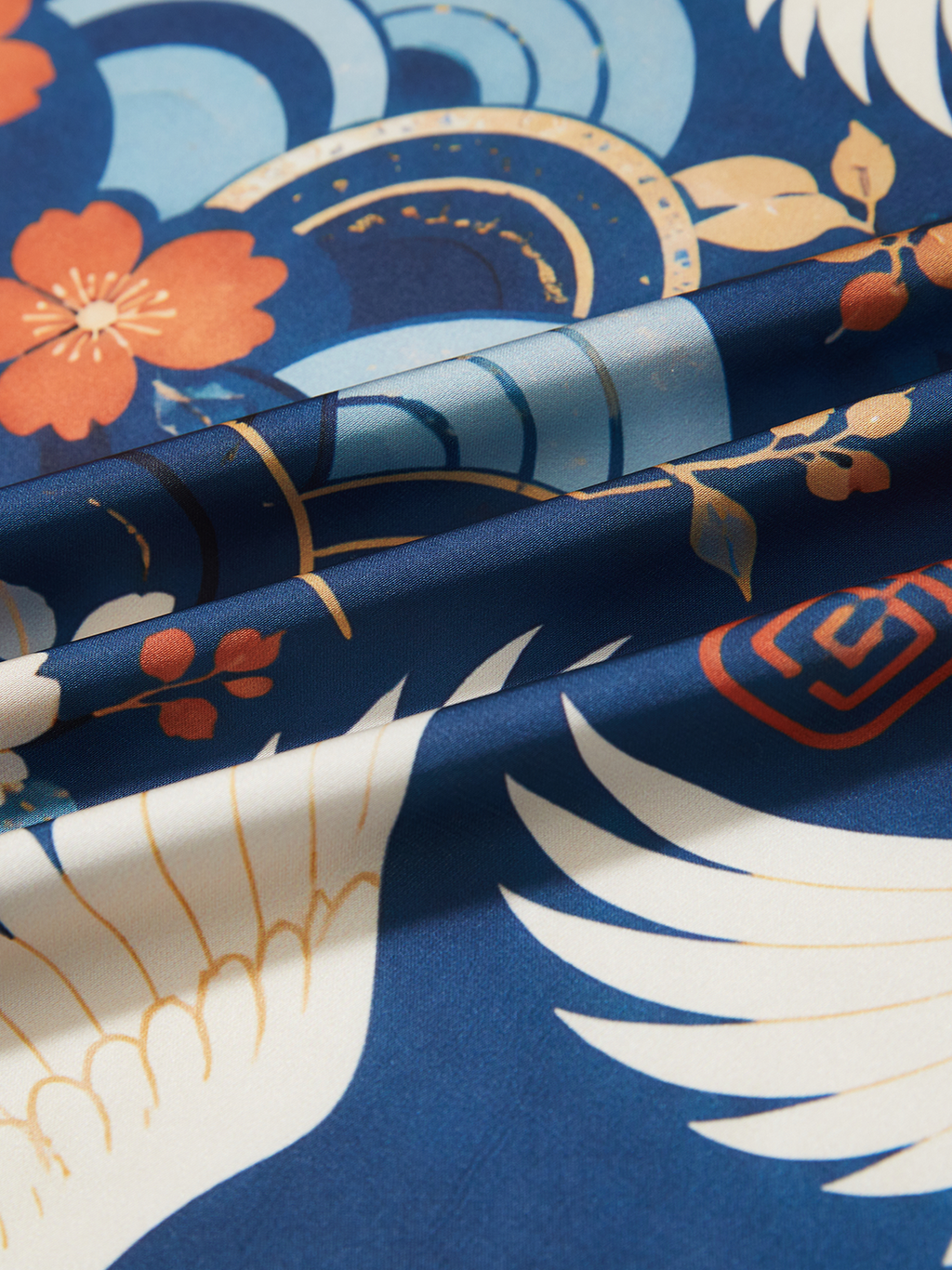 Moonlit Crane Robe