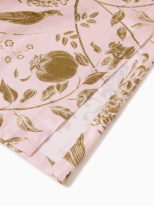 Amber Bloom Garden Robe
