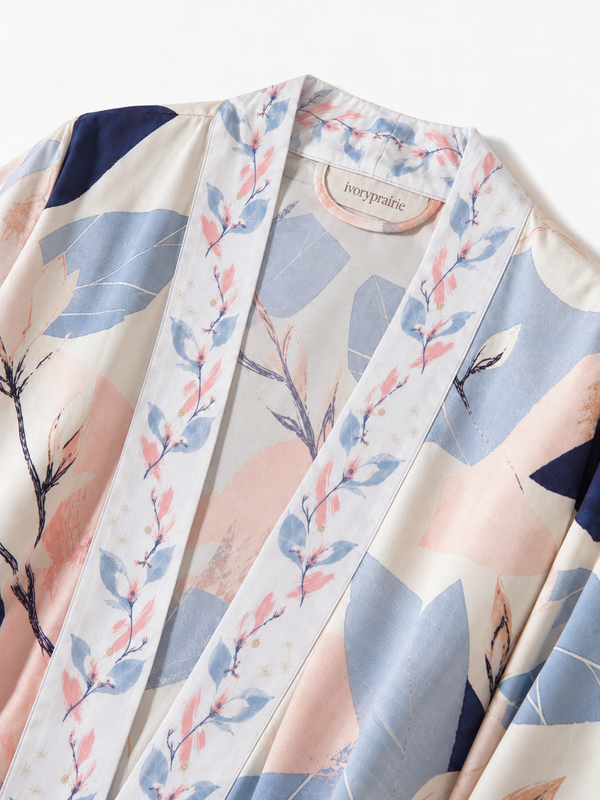 Morning Mist Fringe Robe