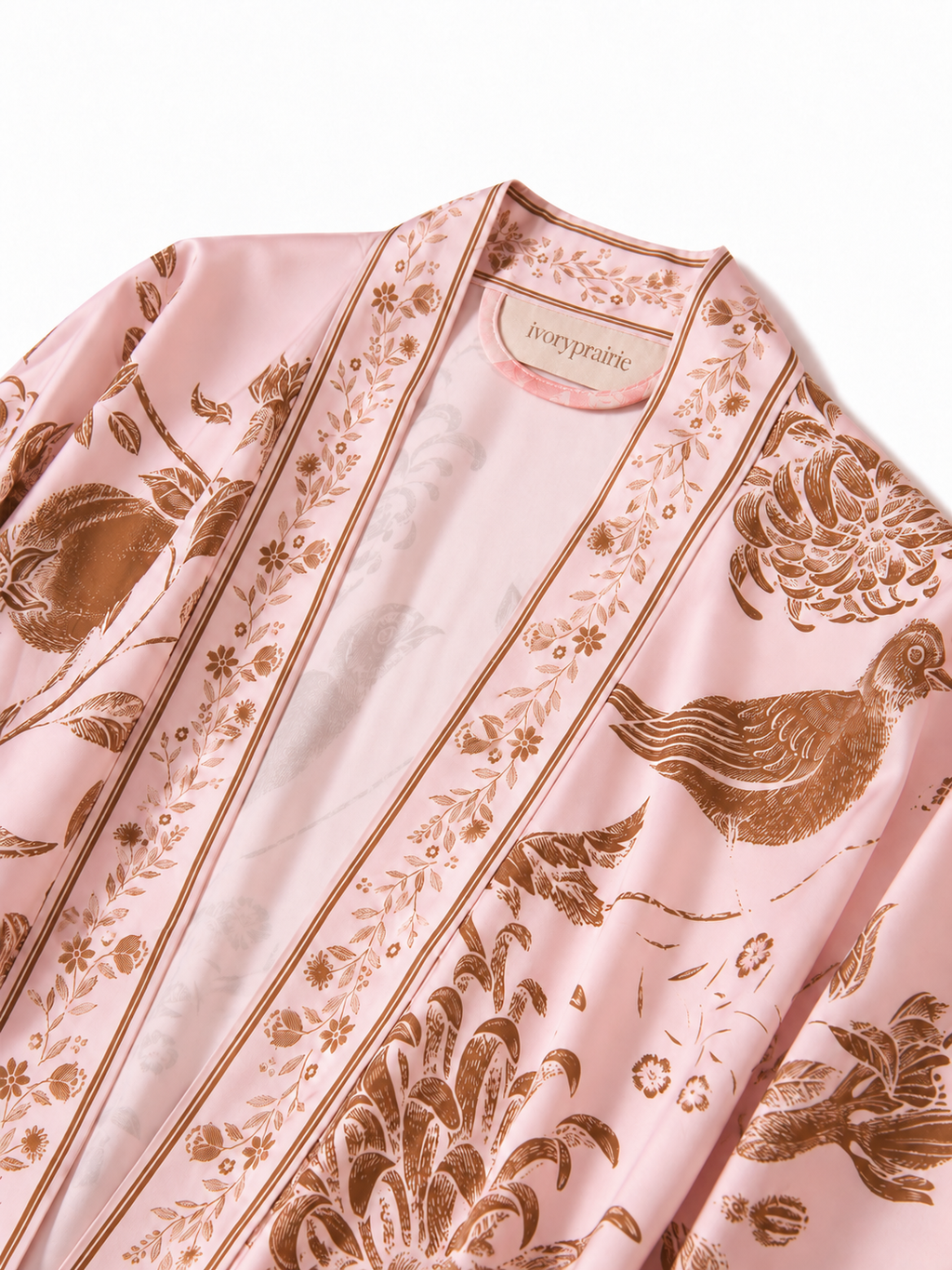 Amber Bloom Garden Robe