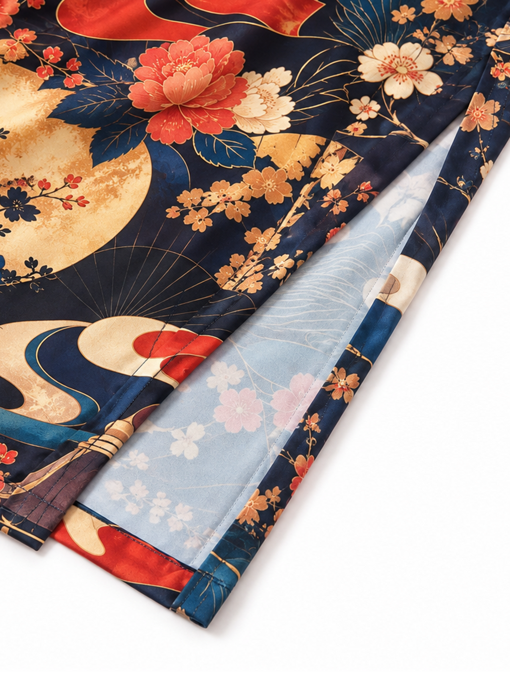 Moonlit Blossom Garden Robe