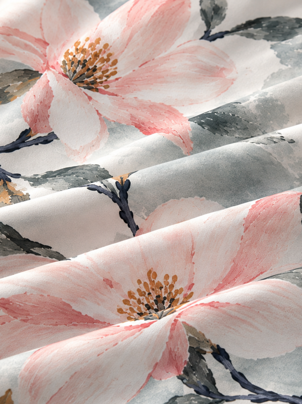 Sage Blossom Short Robe