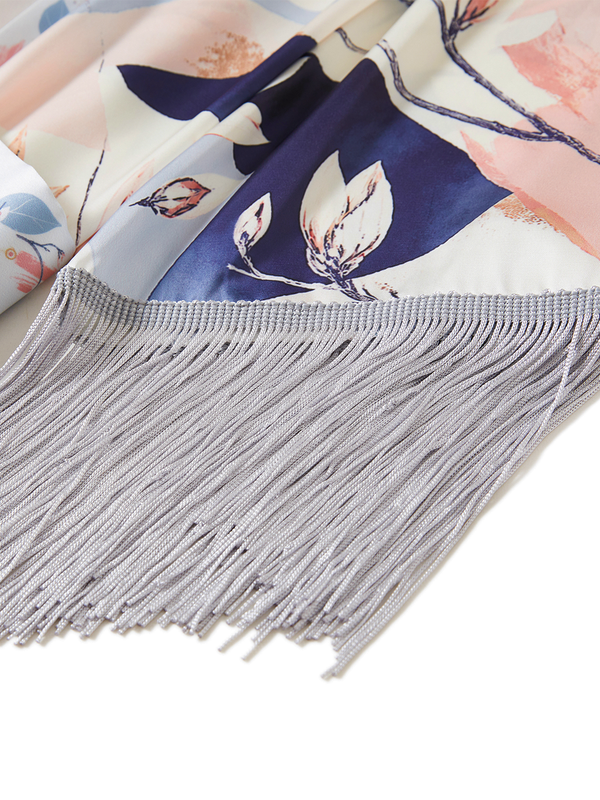Morning Mist Fringe Robe